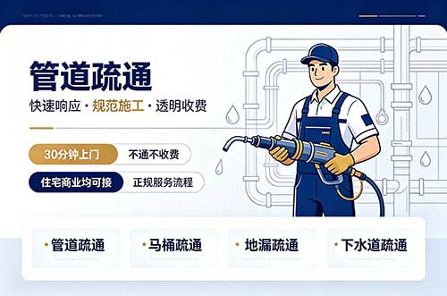 揭阳管道疏通